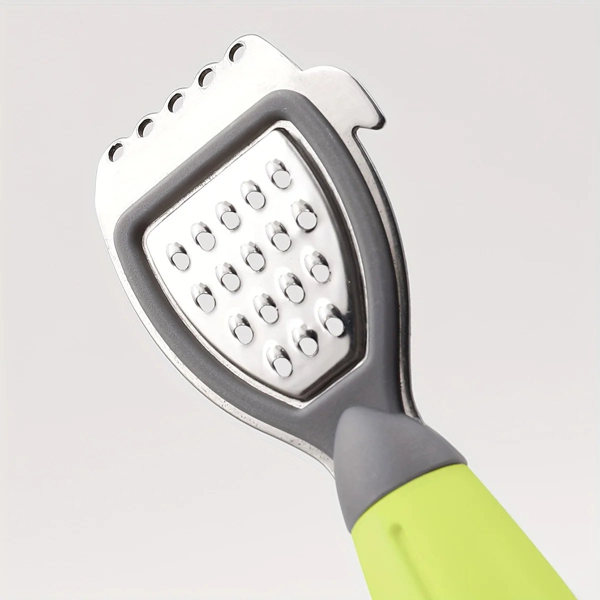 1pc Multifunctional Lemon Zester & Juicer with Built-In Grater, Stainless Steel Blade for Easy Citrus Juicing and Grating Qme