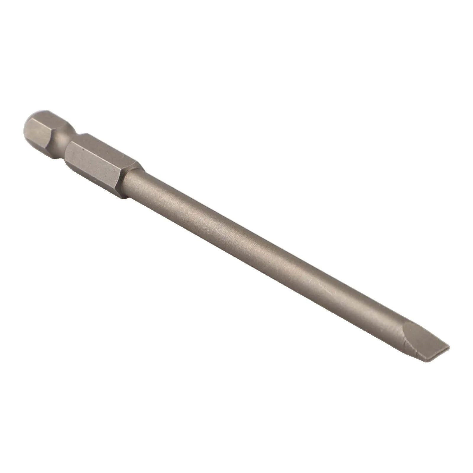 4pcs 1/4 Hex Shank 100mm Long Screwdriver Bits Kit For Torx/Hexagon/Cross/Slotted Hand Tools Qme