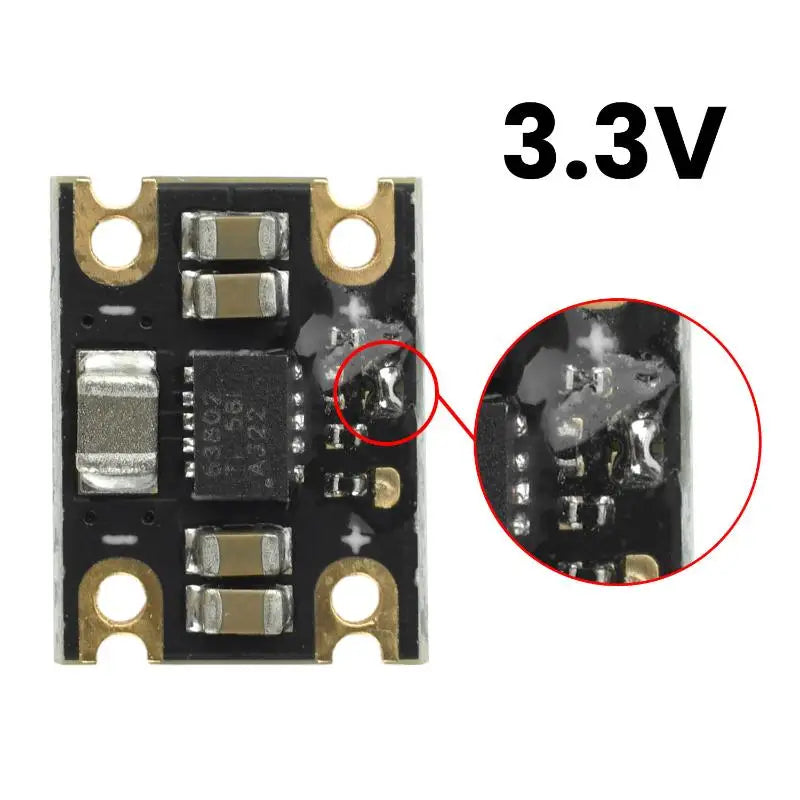 TPS63802 Mini Boost Power Module Lithium Battery Compatible 1 8-5 5V Qme A1