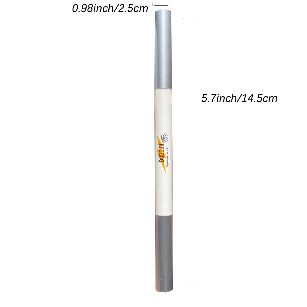 Thin-head Double-ended Eyebrow Pencil Waterproof Long-lasting Qme