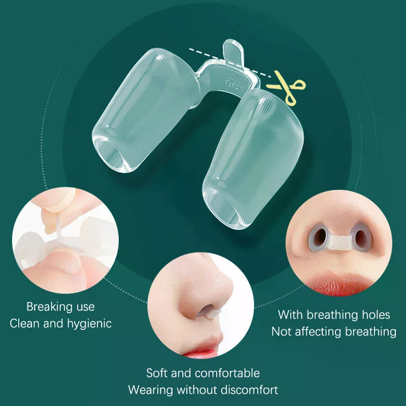 Postoperative Rhinoplasty Nostril Support Silicone Shaping Crooked Qme