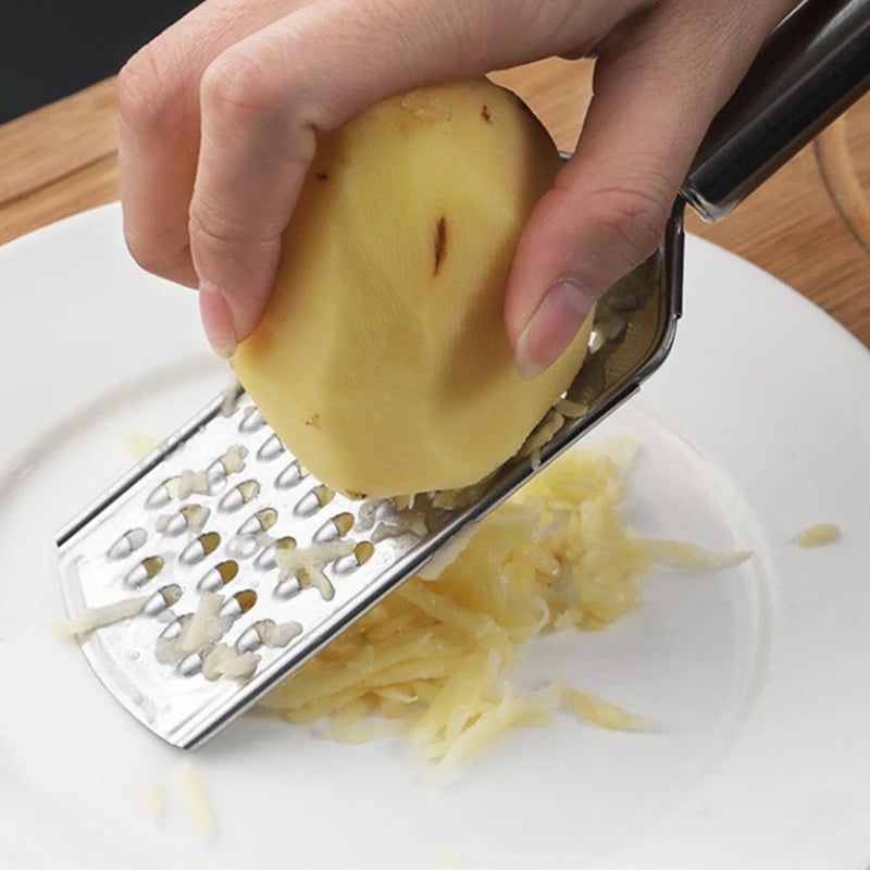 Micro-blade Fine Grater Stainless Steel Handle Hard Cheese Carrot Qme