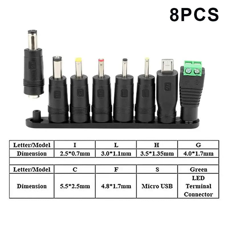 Multi C Tablet Micro USB 20 DC Power Jack Adapter Replacement Travel Qme A15