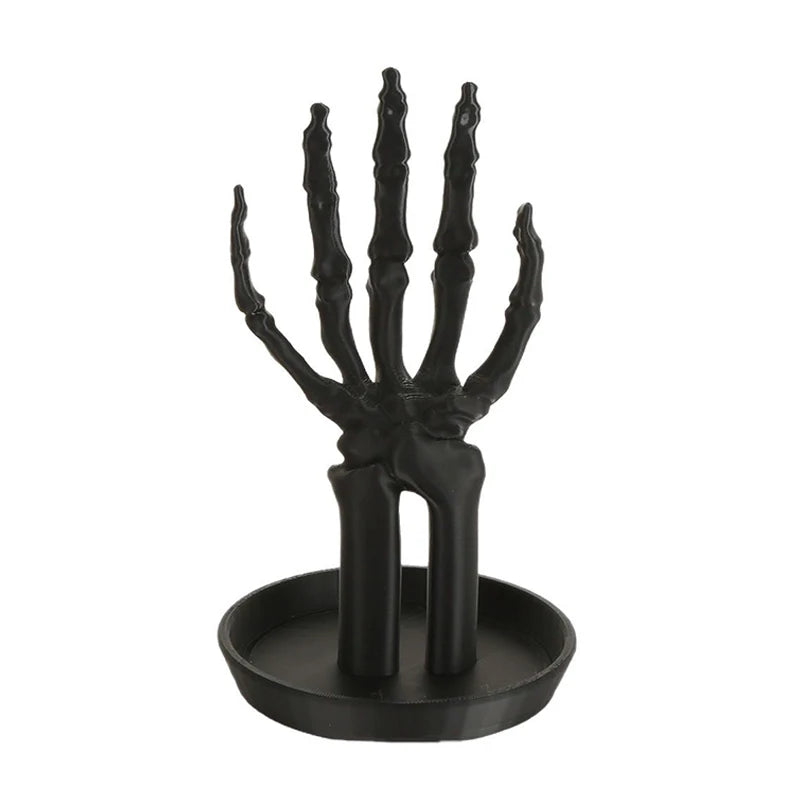 Jewelry Stand Black Plastic Necklace Earring Organizer Monster Hand Qme