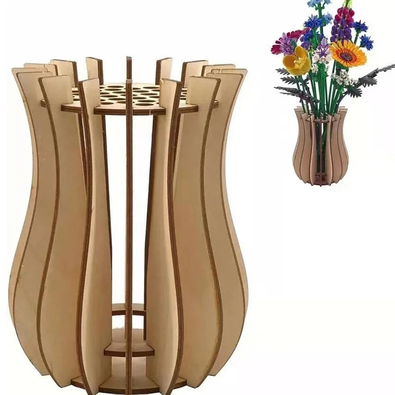 DIY Wood Craft Hobbies Coffee Shop Bedroom Decoration3D Wooden Puzzle Qme