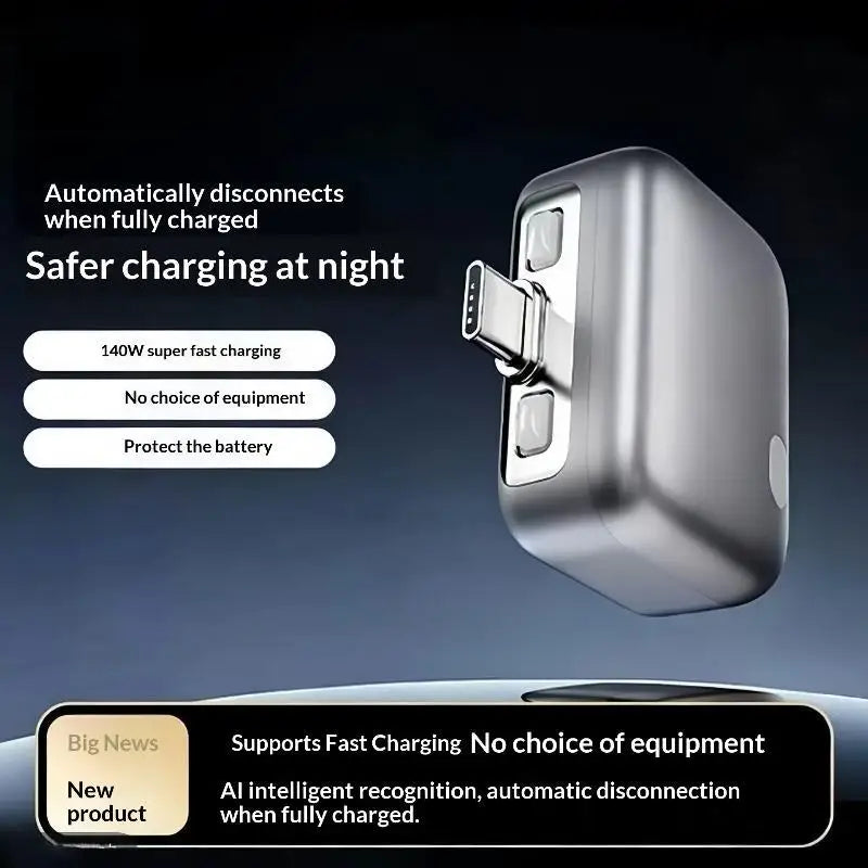 USB C 140W Mobile Phone Charger Intelligent Full Charge Cutoff Fast Qme