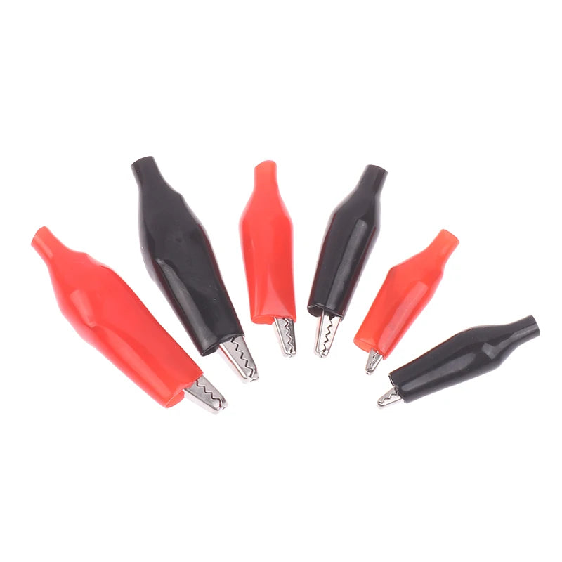 25 35 Metal Alligator Clip Crocodile Electrical Clamp Testing Probe Qme