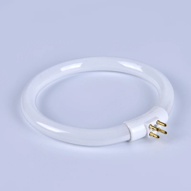11W T4 Round Annular Tubes Lamps Bulb Fluorescent Ring Lamp Tube 4 Qme White