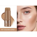 Tri-color Multi-functional Face Brightening Contour Stick Contouring Qme 01