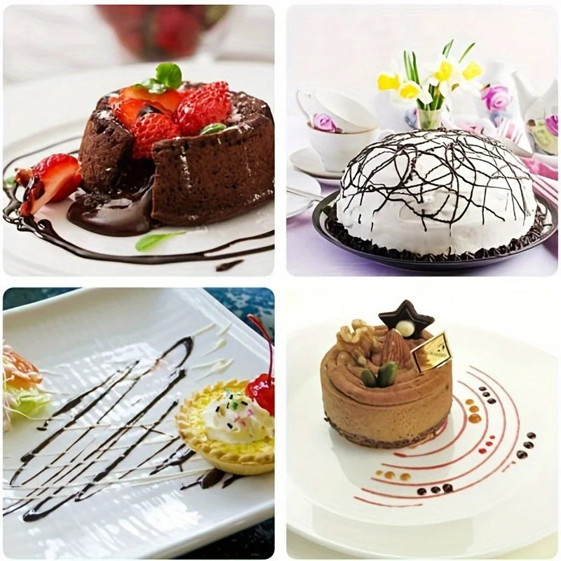 Elevate Your Baking with This 1pc DIY Stainless Steel Chocolate Decorating Spoon Qme