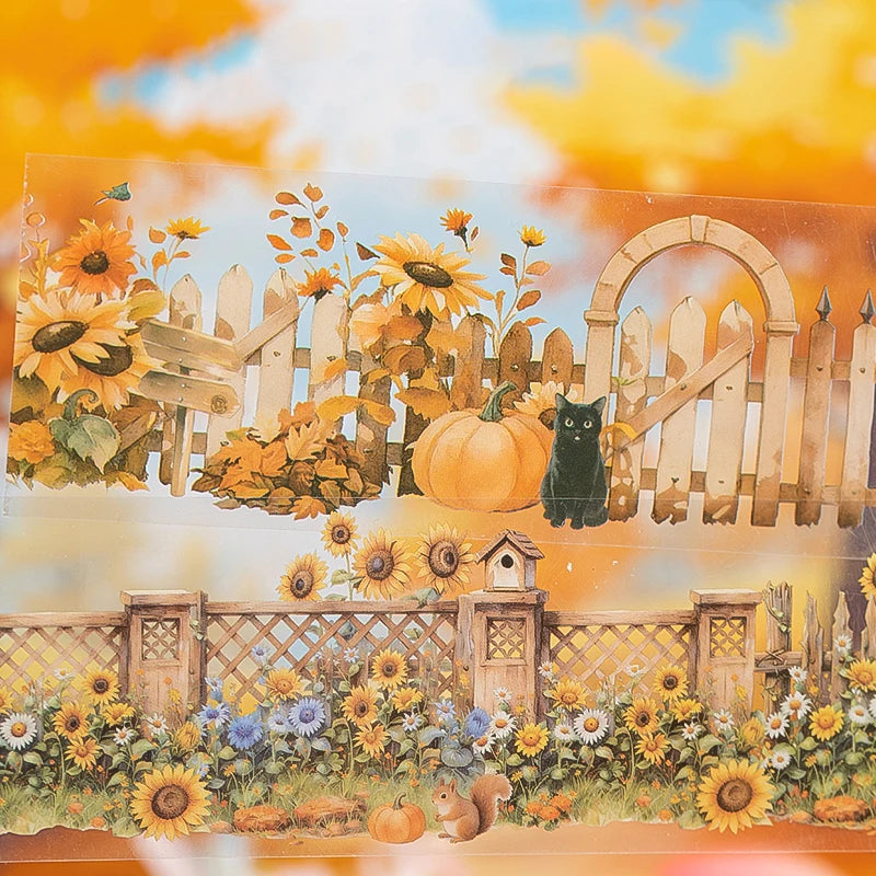 2 Books Enchanted Garden Scene Sticker Book, Healing Creative Supplies, Versatile for Various Uses & Perfect as a Gift Qme