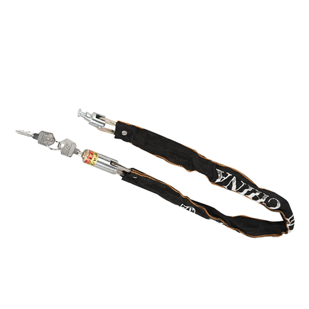 Chain Lock Anti Theft Motorcycle Mobility Scooter Chain Lock 80cm/31.5in Security Bike Lock with 2 Keys Mobility Scooter Lock Qme