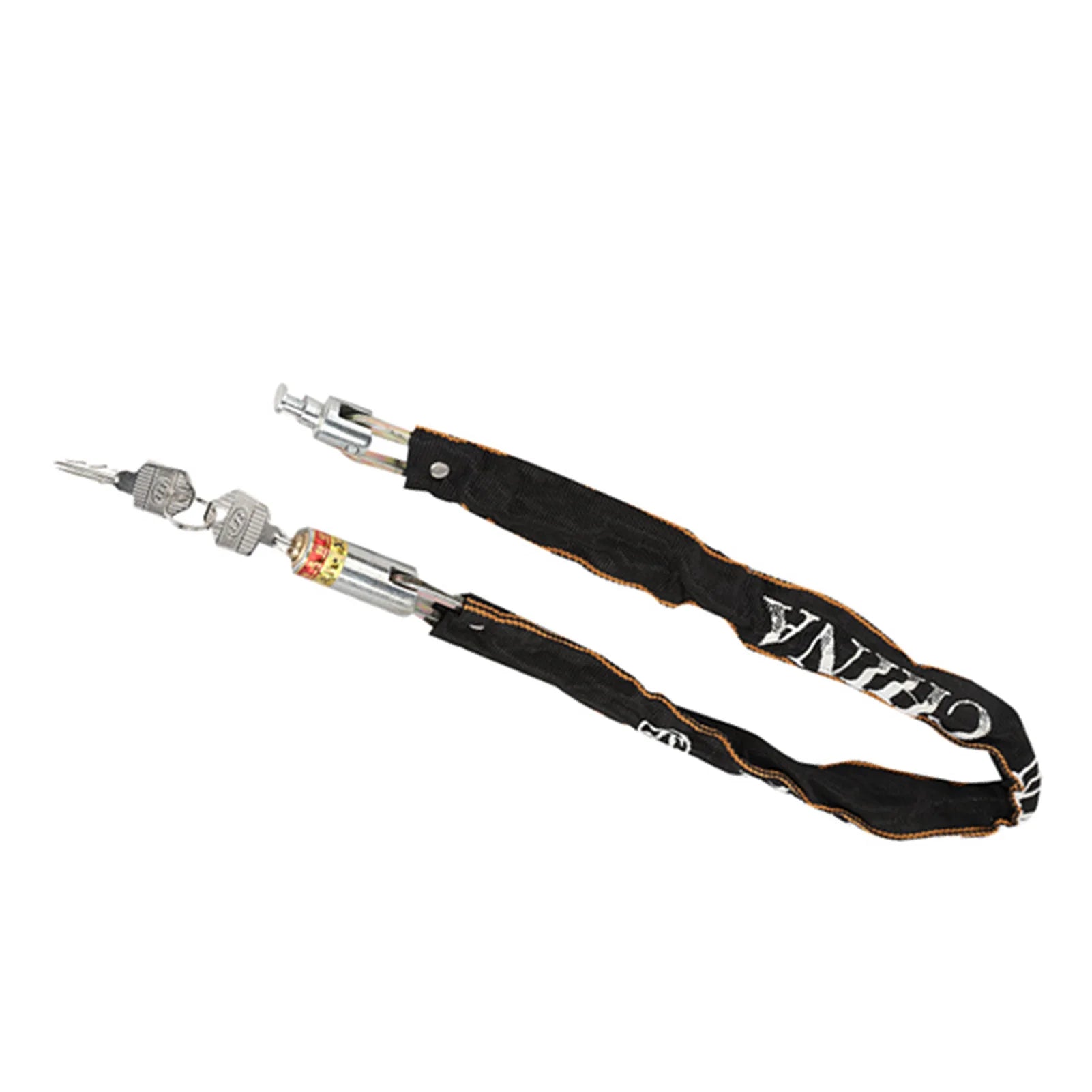 Chain Lock Anti Theft Motorcycle Mobility Scooter Chain Lock 80cm/31.5in Security Bike Lock with 2 Keys Mobility Scooter Lock Qme