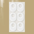 Sheet Self-adhesive Foam Foot Corn Callus Protectors Round Oval Qme Oval