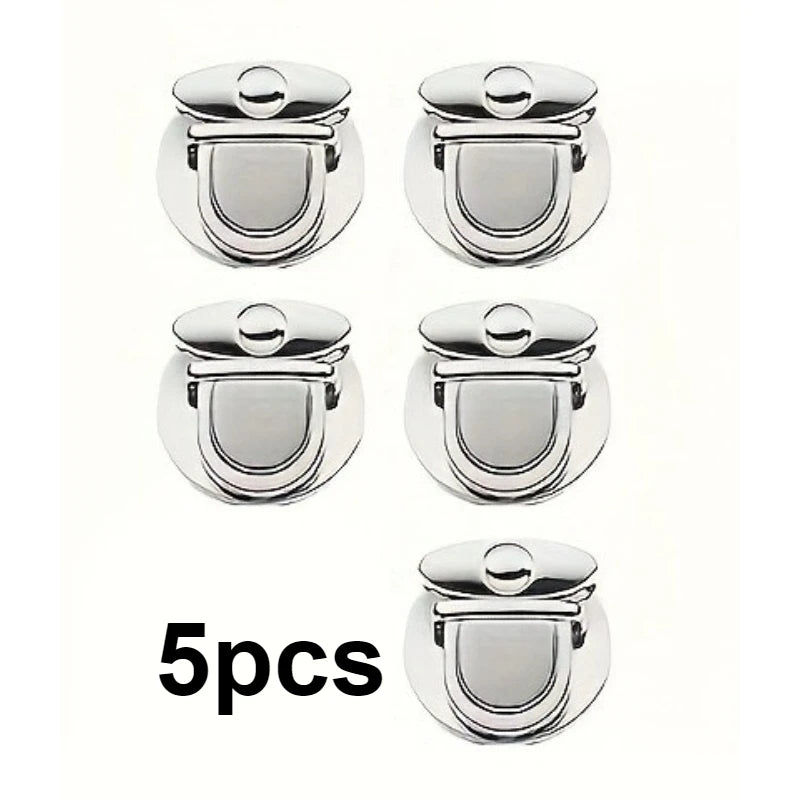Alloy Duckbill Buckle Closures - Secure Snap Inserts ，Secure Closure Buckles|Duckbill Closure Design|Durable Closure Buckles Qme silver-5pcs