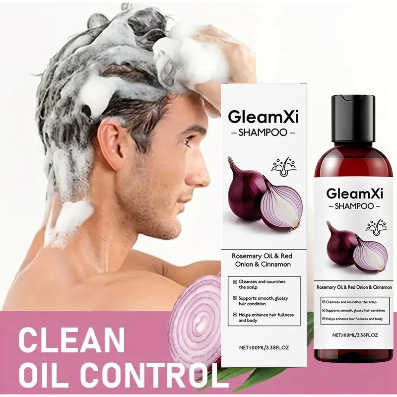 Rosemary Red Onion Hair Care Shampoo Balances Oil Dryness Enhances Qme