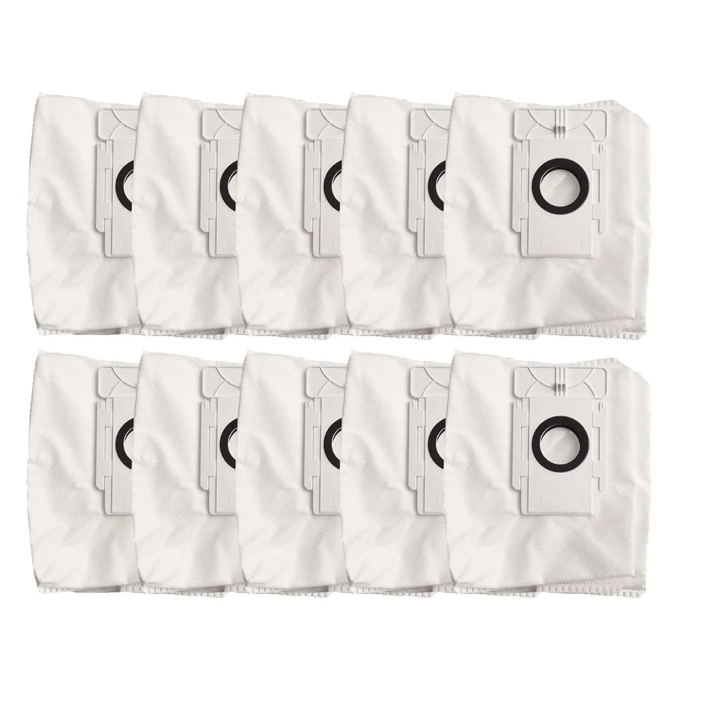 Replacement Dust Bags Compatible With For EZVIZ RC3 Plus RE4 Plus RE4 RE5 Plus Robot Vacuum Cleaner Base Station Qme 10 PACK
