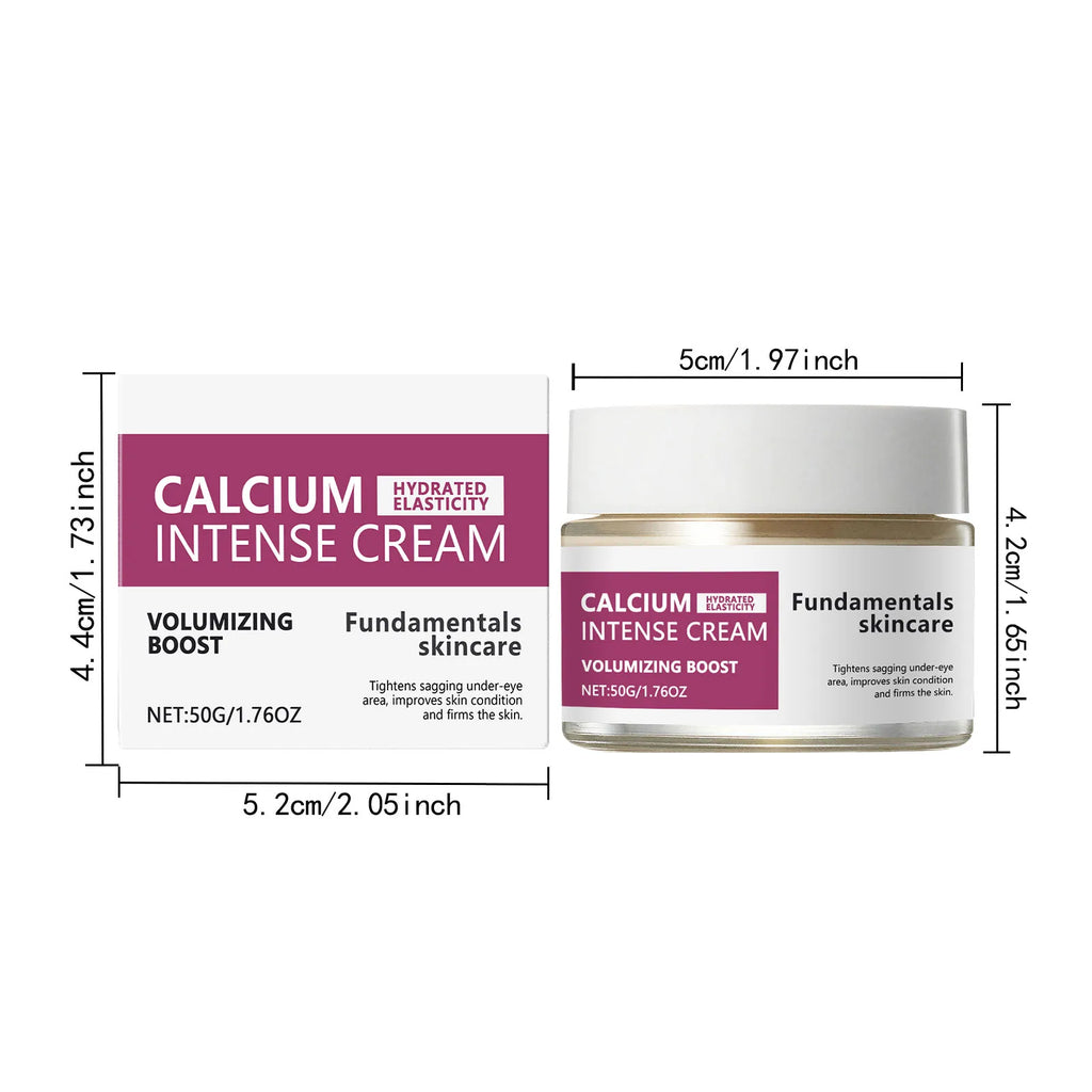 Calcium Intense Cream Tighten Skin Elasticity Enhance Moisturizing Facial Firming Improve Skin Sagging Nourishing Facial Lifting Qme