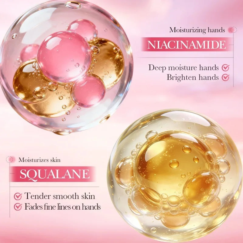 Fast Brighten Dark Knuckles Cream Whiting Hand Cream Lighten Melanin Stains Corrector Hand Anti Crack Soften Moisturize Product Qme