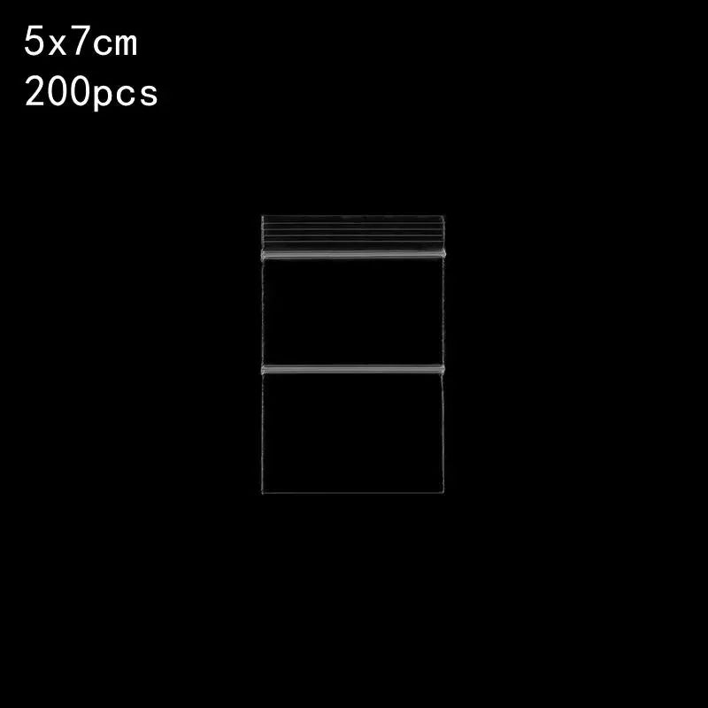 Pearls Jewels Ring Packaging Decoration Accessory Storage Transparent Qme 5X7cm
