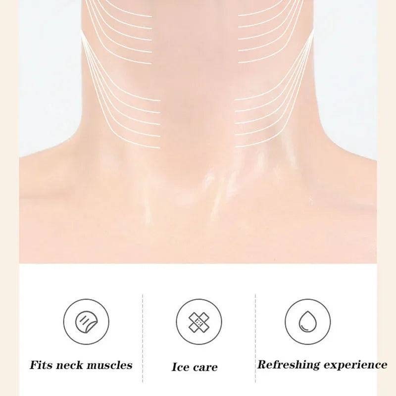 Gold Firming Neck Mask Moisturizing Anti Wrinkles Anti-aging skincare Neck Masks Beauty Necks Skin Care Products Qme