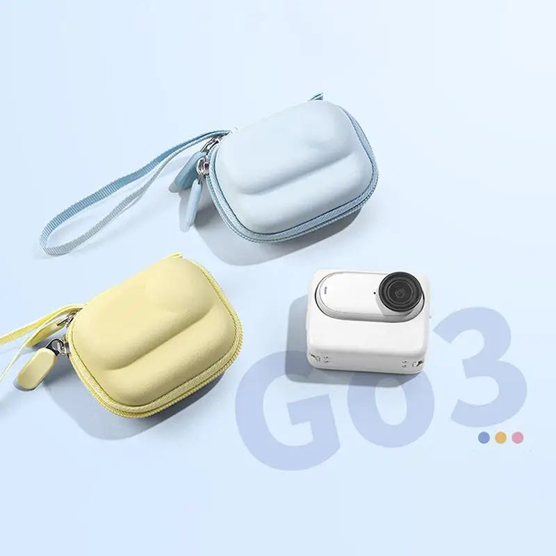 Mini Storage Bag Insta360 GO 3 3S Protective Box Waterproof Portable Qme