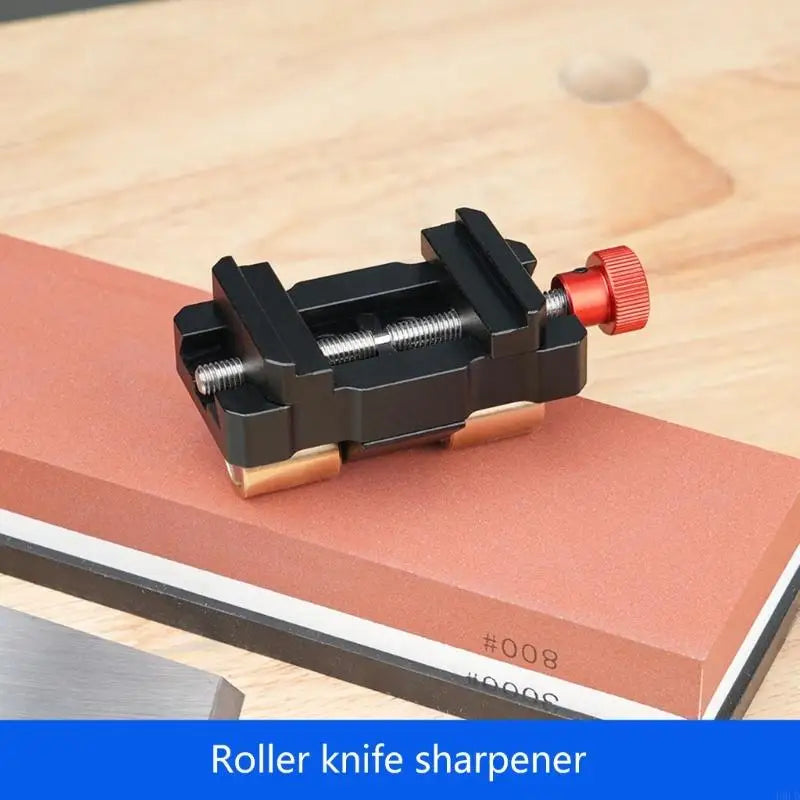 Adjustable Honing Guide Sharpening Jig 4- Cutter Aluminum Alloy Steel Qme