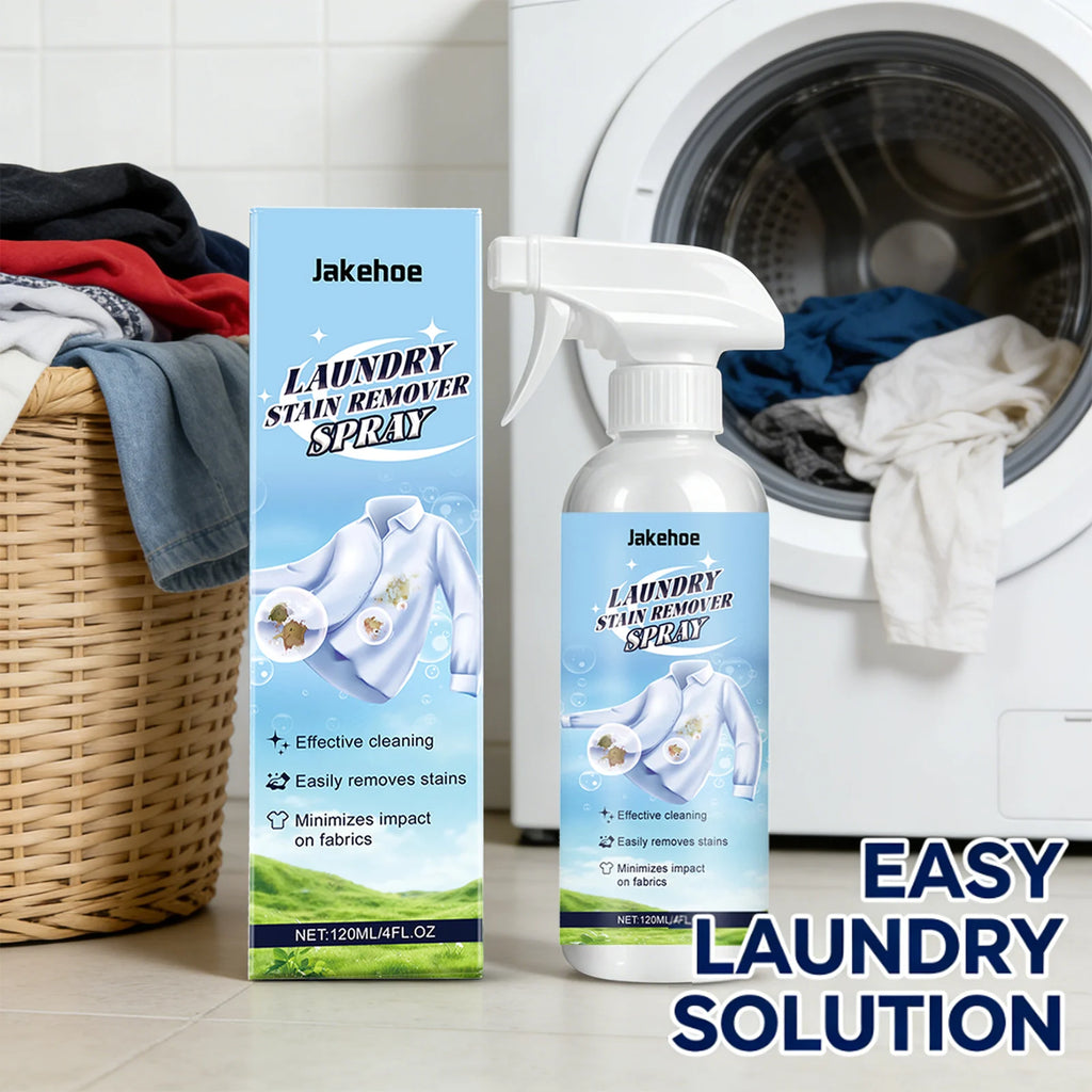 Clothes Cleaning Spray Quickly Decompose Stubborn Stains Remove Odor Prevent Yellowing Restore Luster Laundry Fabric Maintenance Qme