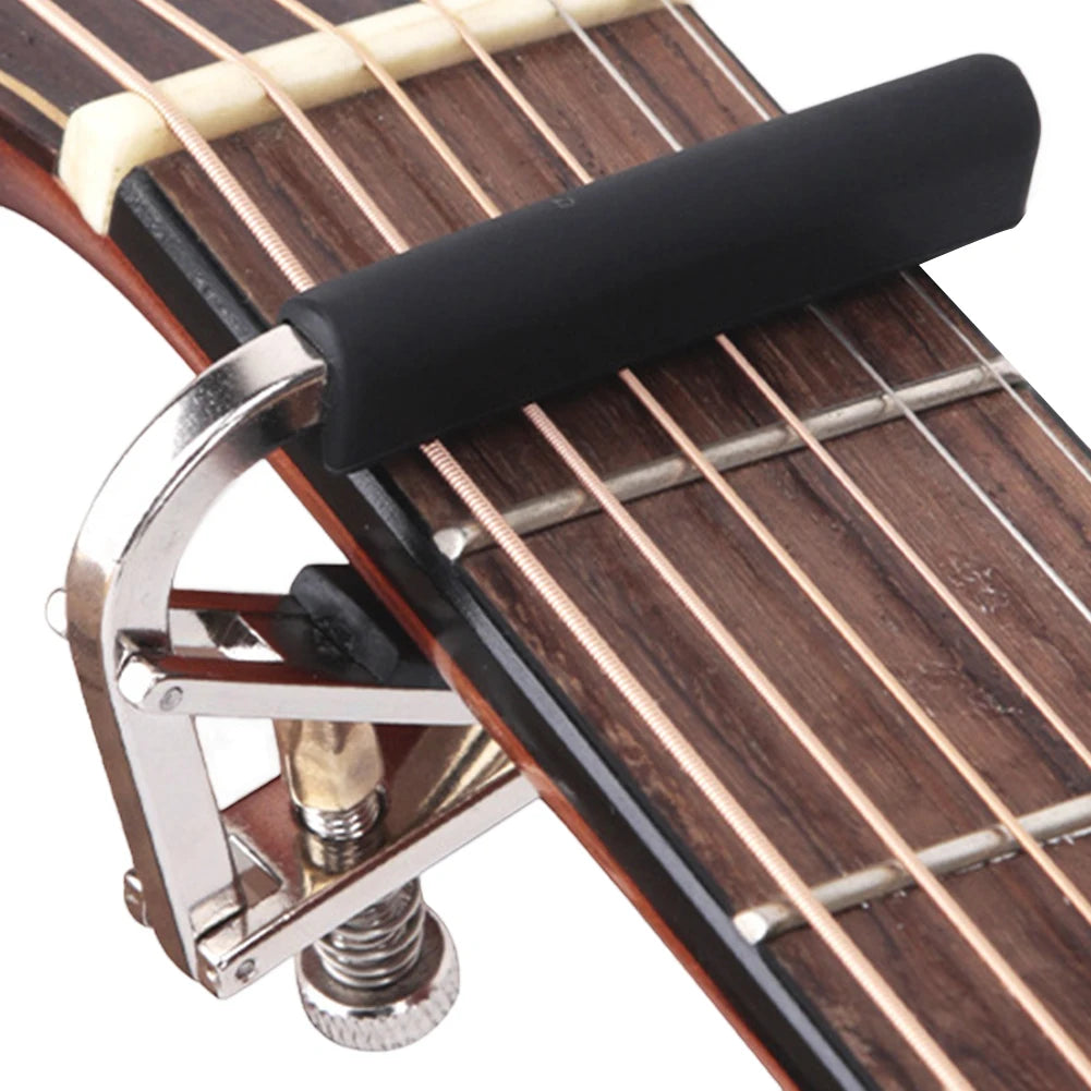 Universal Guitar Capo Adjustable Tension Guitar Tuner Clamp for Acoustic Electric Guitar Accessories Parts Qme