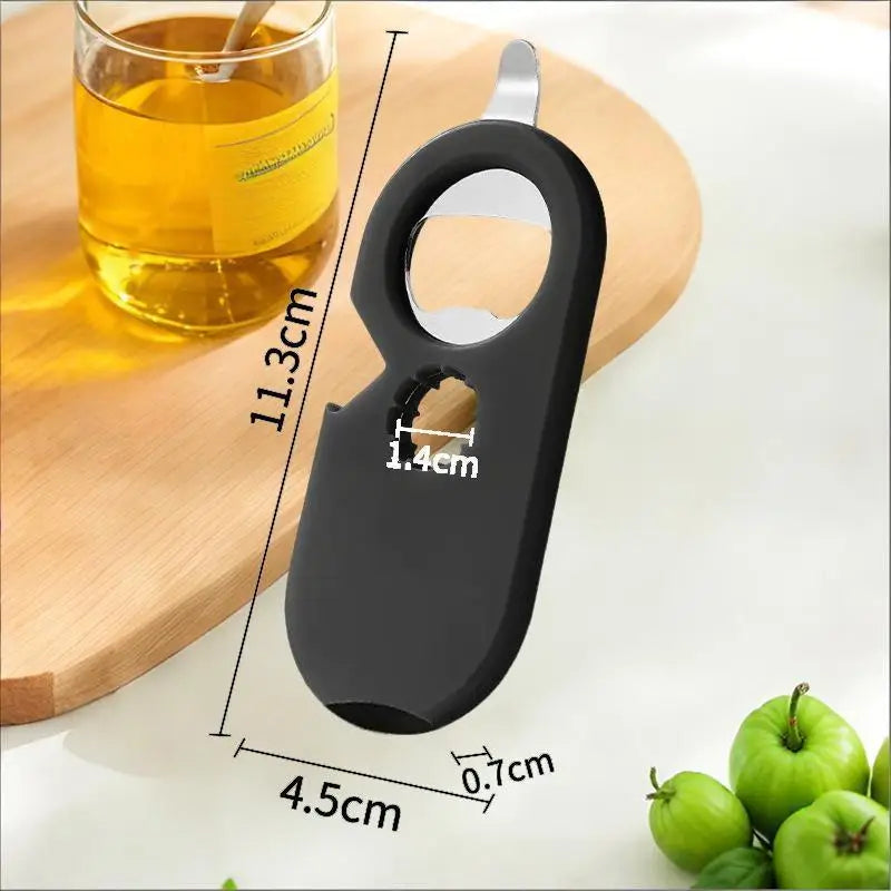 1 Magnetic Bottle Opener Can Adsorb Refrigerators Beer Openers Home Qme