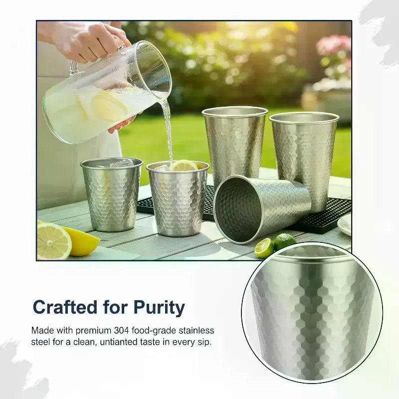 Stainless Steel Water Mug Double Wall Insulated Cold Beer Cup Anti-scald Anti-fall Coffee Travel Mug Qme