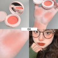 Face Blusher Matte Natural Cheek Tint Brighten Face Contouring Waterproof Cosmetics Blush Powder Soft Female Makeup 1pcs Blusher Qme style2-04