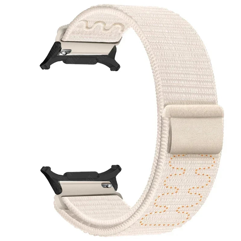 Nylon Solo Loop Strap Samsung Galaxy Watch 7 Ultra Braided Band