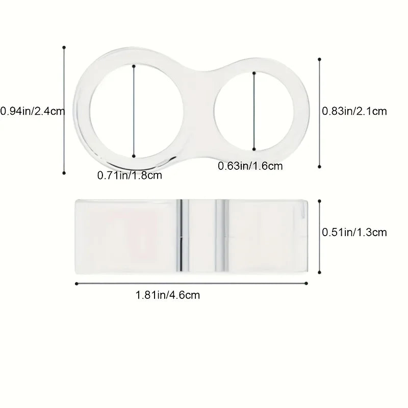 12pcs Door Barrier Protector-Transparent Silicone Door Handle Bumper, Non Adhesive Wall Protection,Suitable for Blocks, Knobs Qme