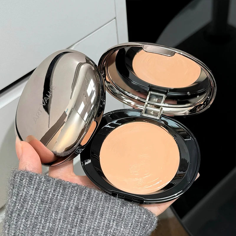 ART VALUE Soft Focus Foundation Cream Silky Texture Coverage Qme