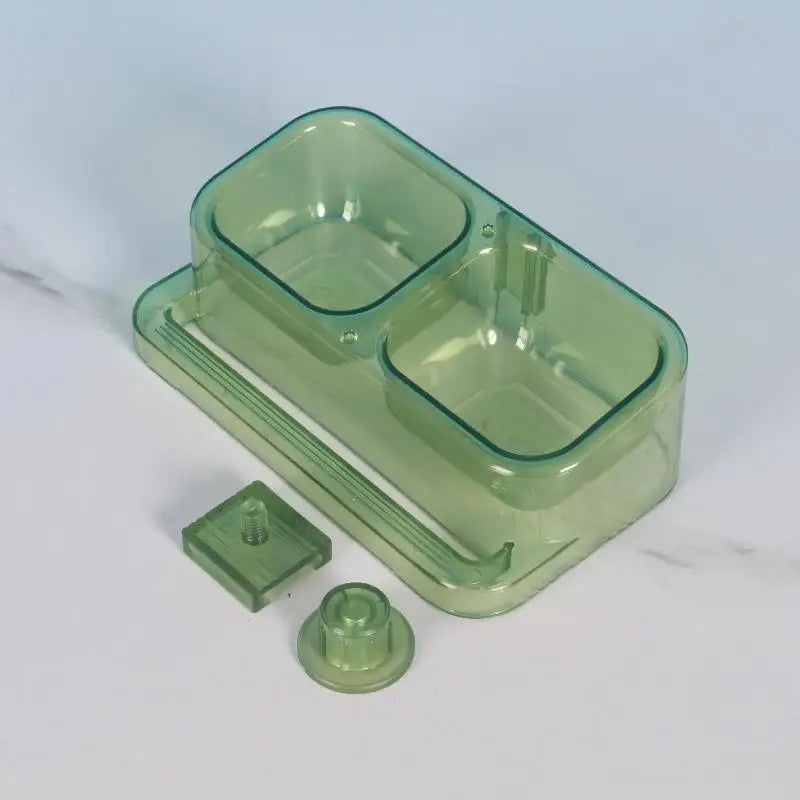 Feeding Water Bowl Pet Supplies Accessories Parrot Double Large Qme A1