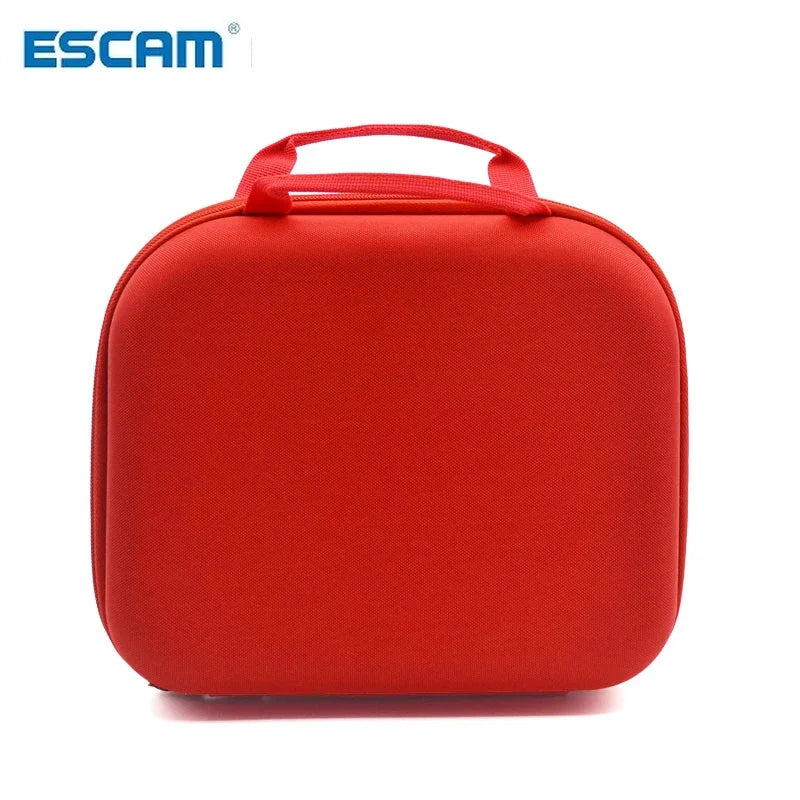 ESCAM First Aid Kits Bag Empty Handbag for Travel Camping Sport Medical Car Emergency Survival Outdoor Red Qme