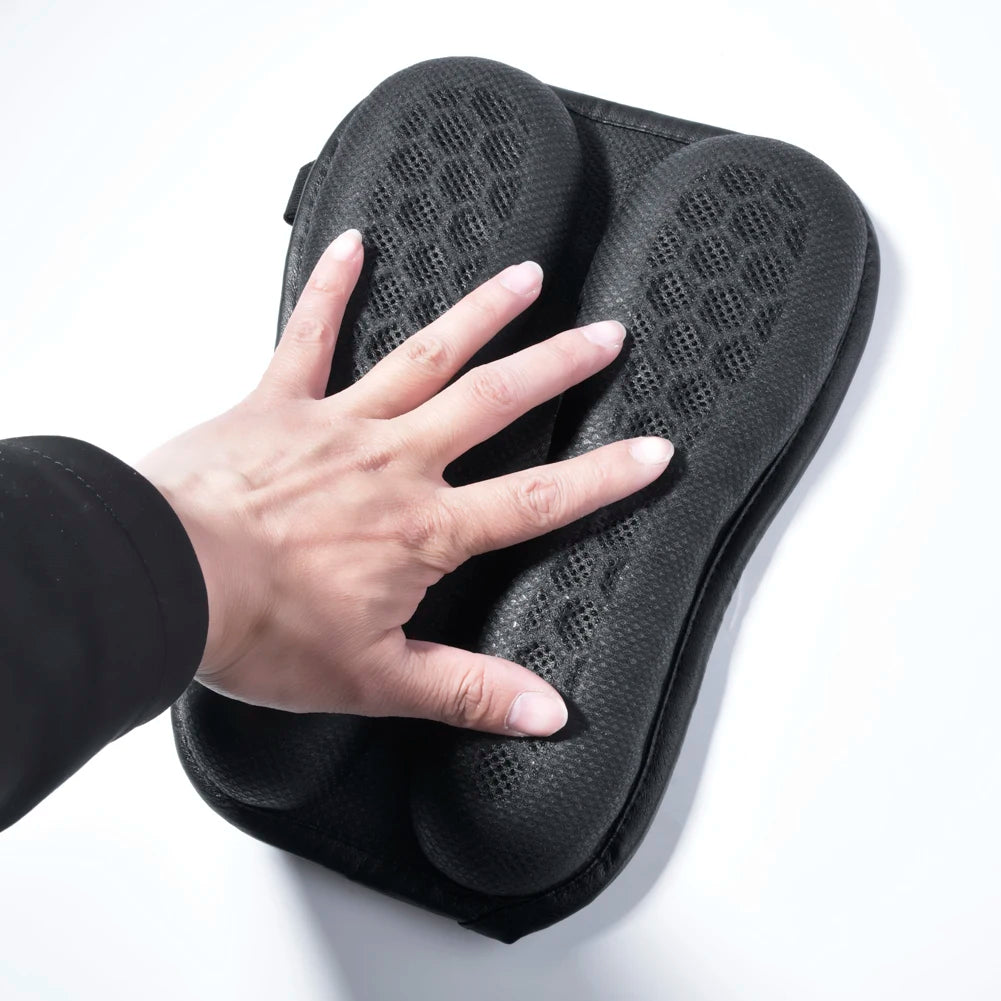 Motorcycle Seat Cushion 3D Honeycomb Pressure Relief Anti-slip Motorcycle Gel Seat Cushion Moto Ride Seat Pad Moto Accessories Qme