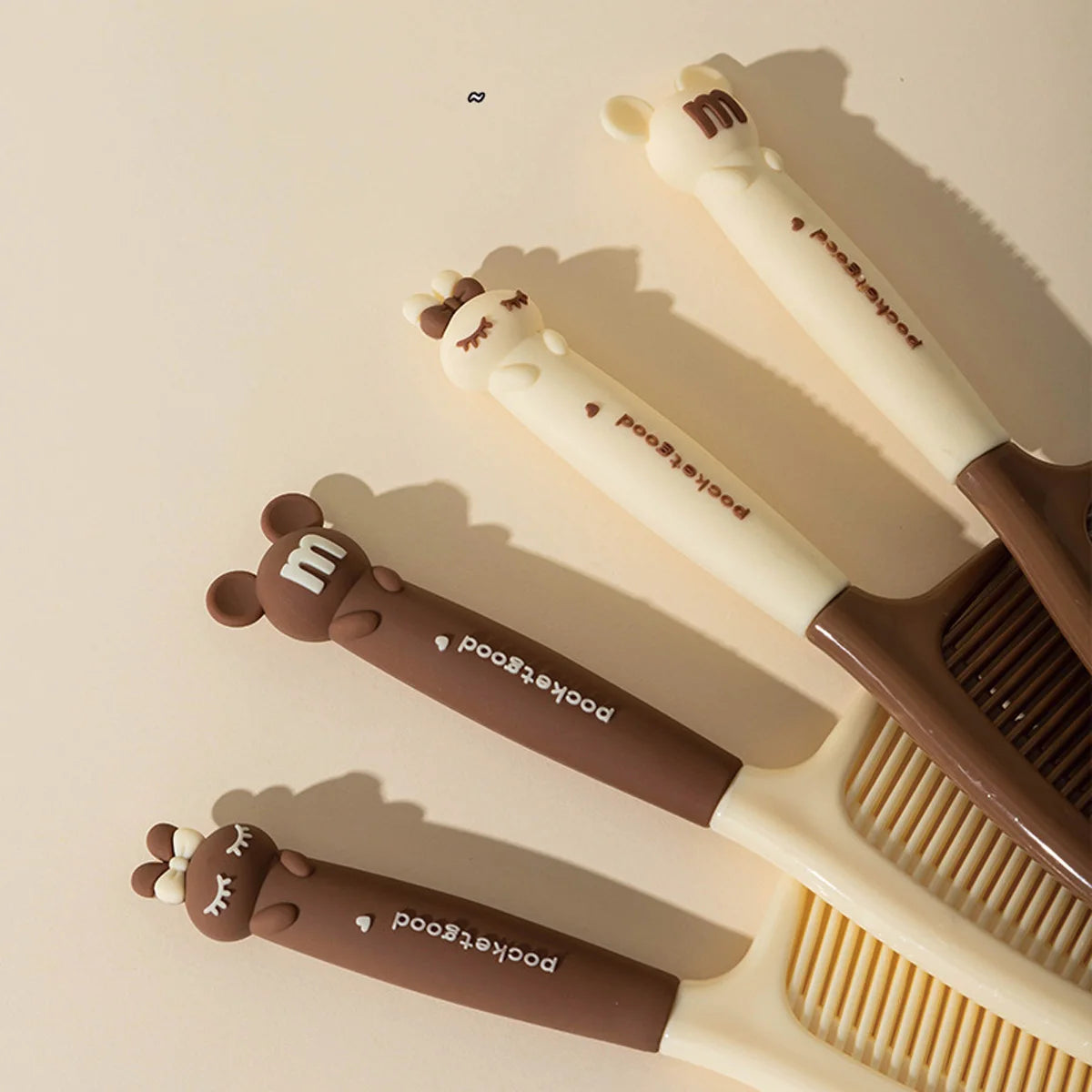 Cartoon Hair Comb Mouse Rabbit Shaped Women Students Styling Tool Qme