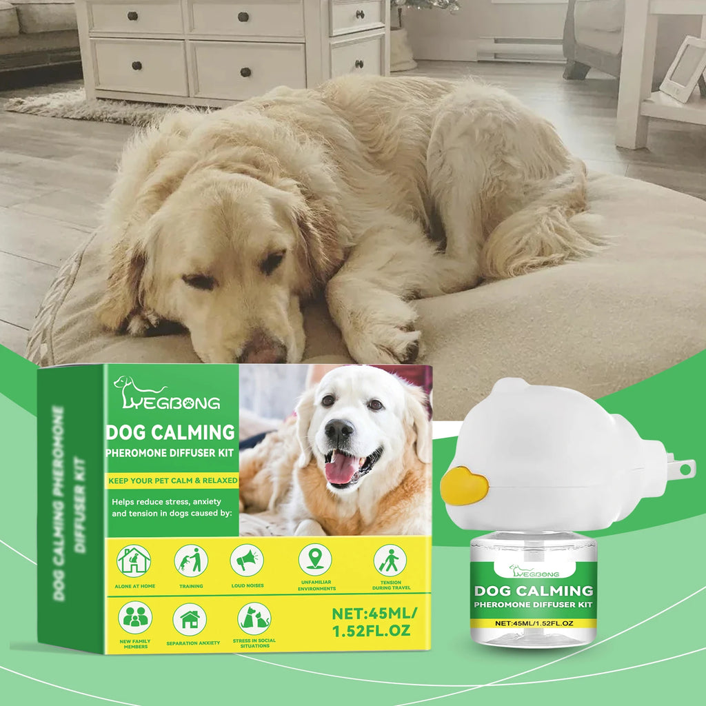 Dog Emotion Diffuser Set for Anxiety Relief Home Environment Stress Care Kit to Effectively Reduce Dogs' Pressure Qme