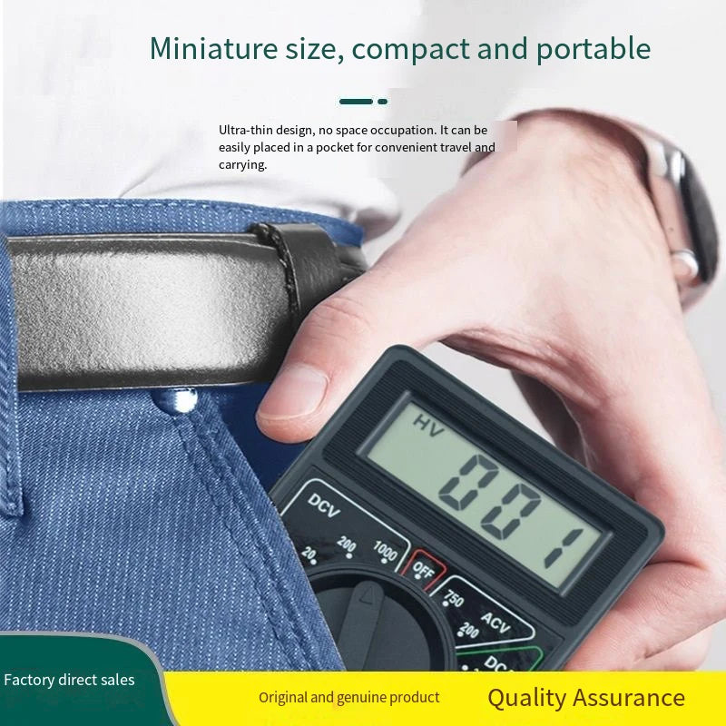 Digital Multimeter Tester DT830B Electrical Voltmeter Ammeter Qme