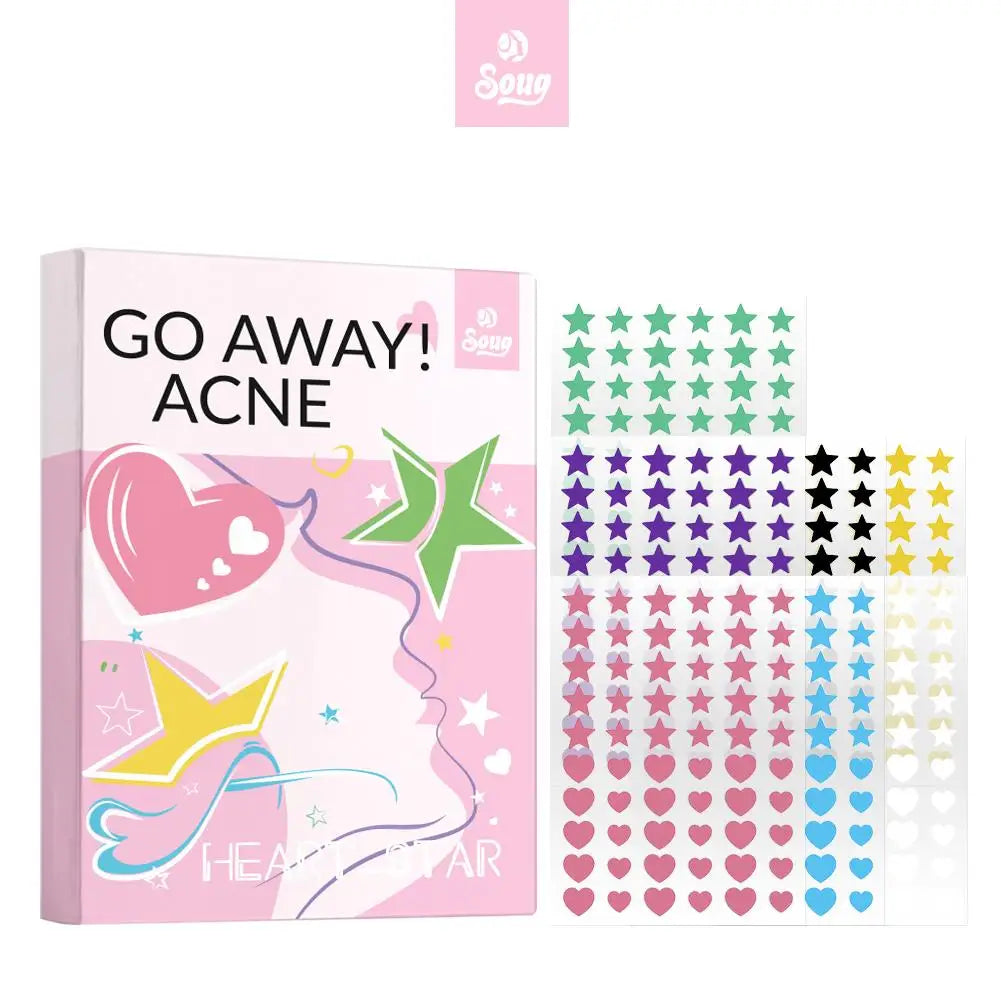 120-420 Counts Cute Colorful Butterfly Heart Star Shape Acne Pimple Qme F-60pcsx7