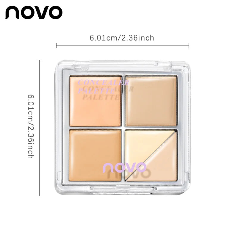 Multi-Use Concealer Cream,Waterproof, Moisturizing,Under Eye Corrector Cream, Full Coverage Blemishes, Acne Scars, Dark Circles Qme