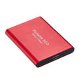 500GB Mobile Hard Disk Type-C USB3.1 Portable SSD Shockproof Aluminum Alloy Solid State Drive 540MB/s Transmission Speed Black Qme black 3TB