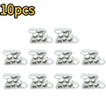 Heavy-Duty Window Door Stop Wedge Non-slip Balcony Door with Track Lock Stopper Easy To Install Remove Doors Anti-wind Holder Qme white-10pcs