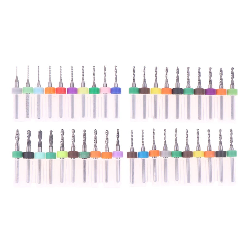 Multi Specification PCB Drill Bit Micro Bits Mini CNC Drilling Print Qme
