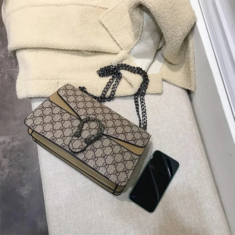 Advanced Wine God Bag Women Versatile Fashion Chain Single Shoulder Qme
