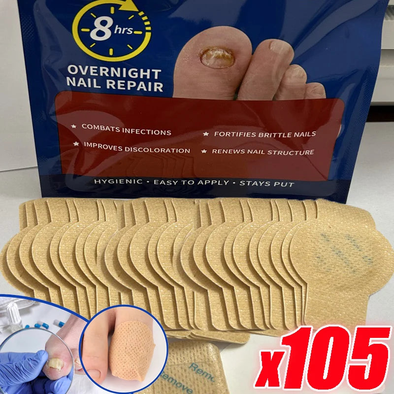 Waterproof Nail Surface Patch Toe Adjust Stickers Damaged Daily Foot Qme