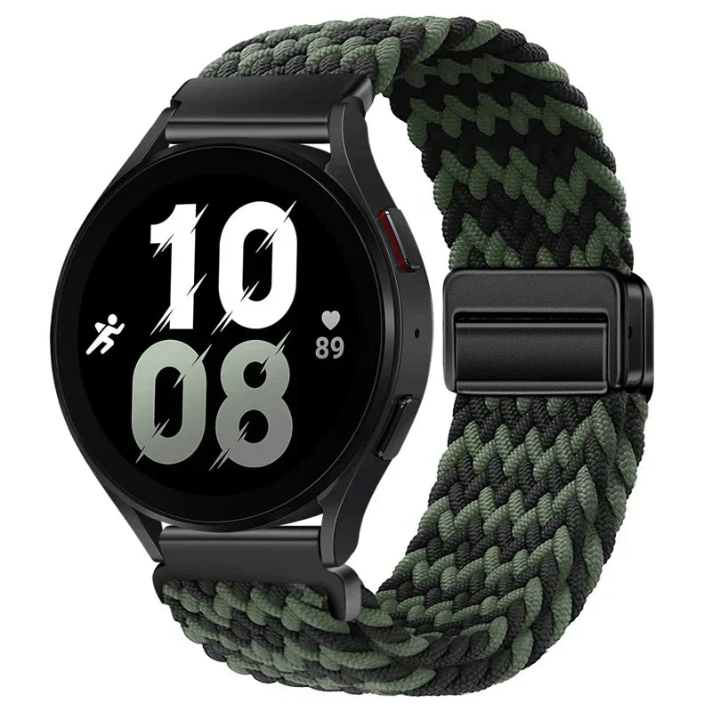 Nylon Strap Huawei Watch 4 GT4 2 3 Amazfit GTR Magnetic Breathable