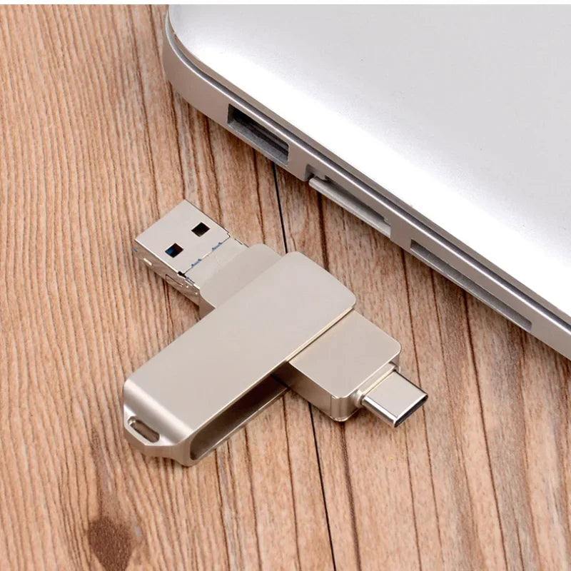 Usb 3 In 1 Otg Usb Flash Drive 3.0 for Android Type-c High Speed Pen Drive Type C Usb Stick 16gb 32gb 64gb 128gb Pendrive Qme